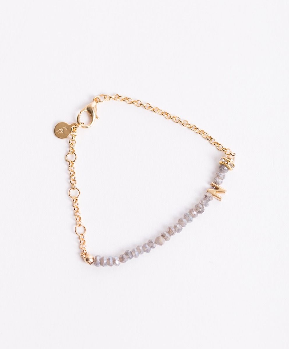 Pulsera con inicial N Lady