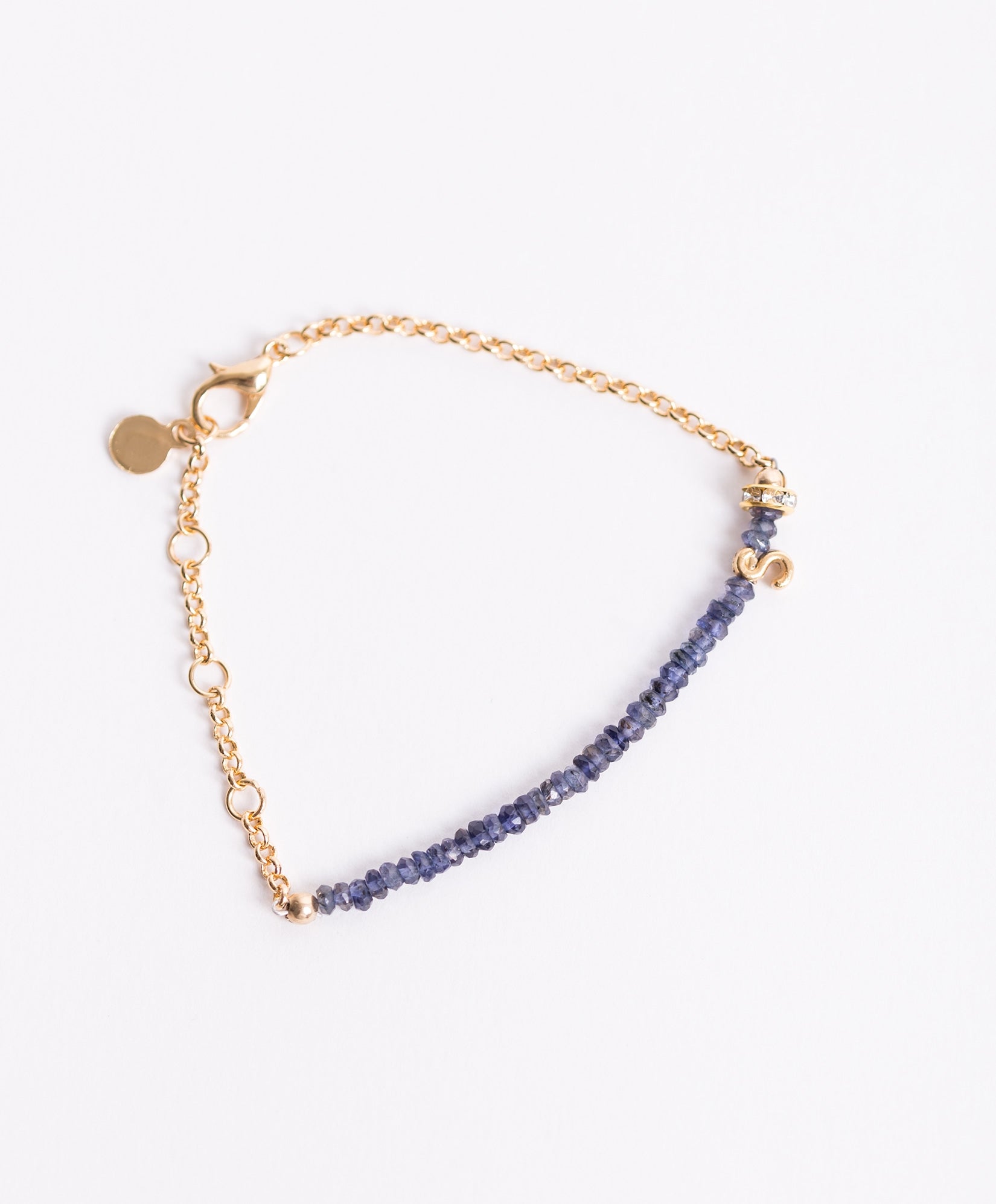 Pulsera con inicial S Lady