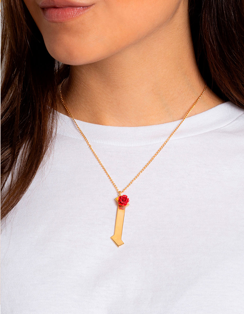 Inicial estilo gótico letra I Rock & Glam