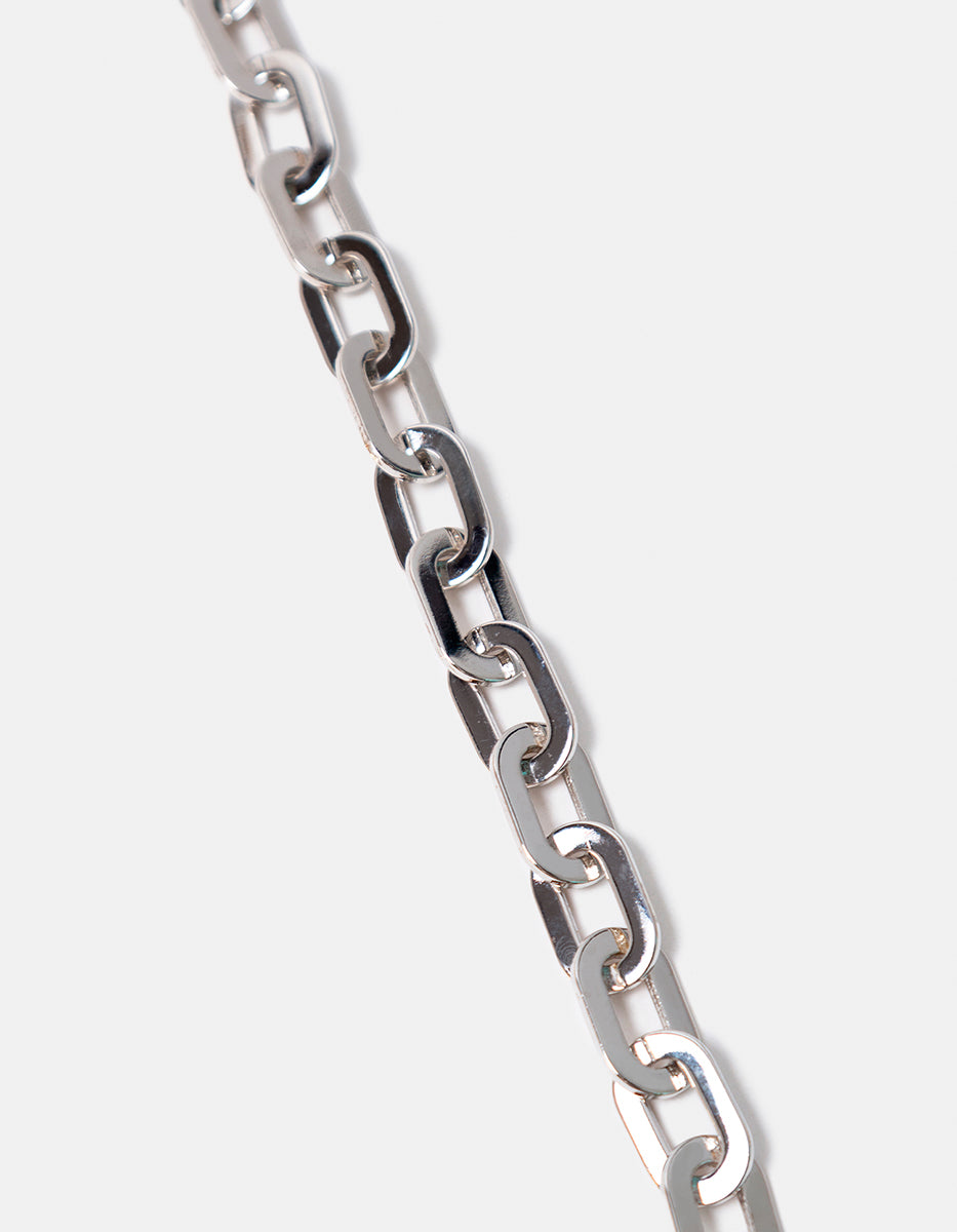 Collar de bronce con baño de rodio Fenicia