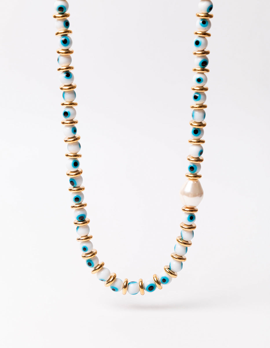 Collar ojo turco azul Visión