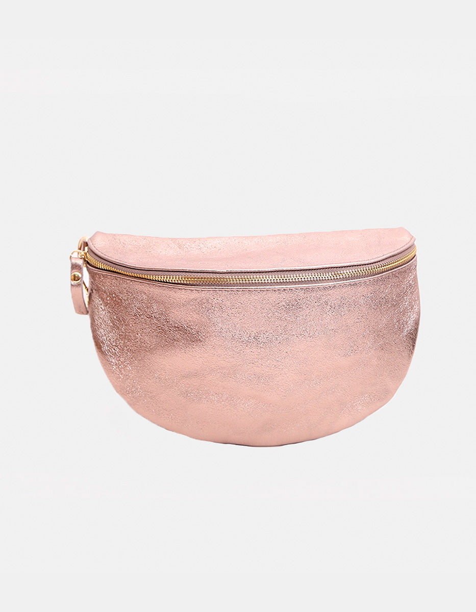 Chest Bag de Piel Color Cobre Glam Bags