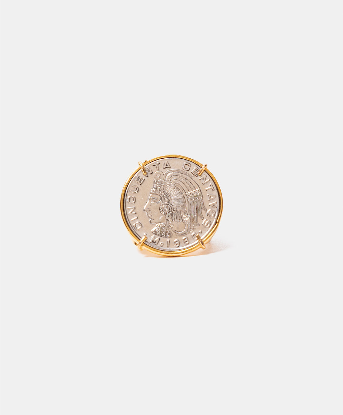 Anillo moneda auténtica Memorias