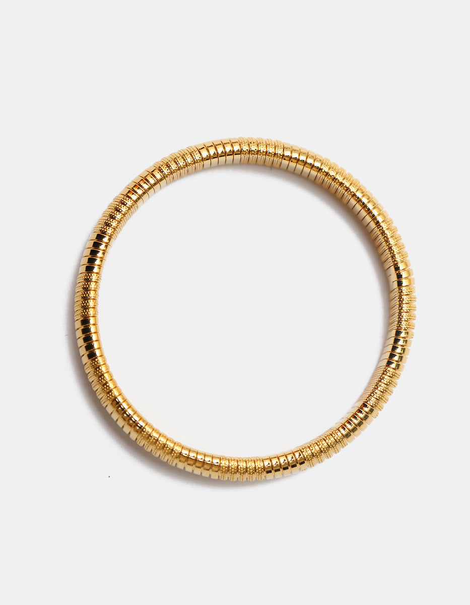 Pulsera gold-filled de 22kt