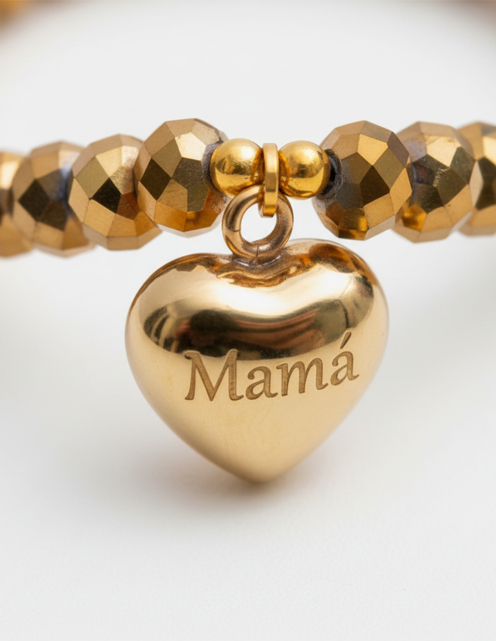 Set de Aretes y pulsera Cupido con corazón