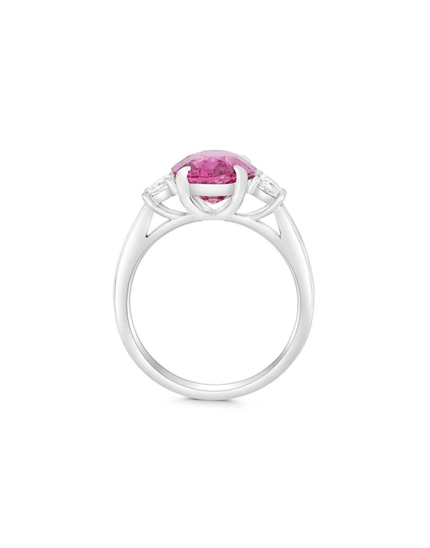 ANILLO PLATINO CON ZAFIRO