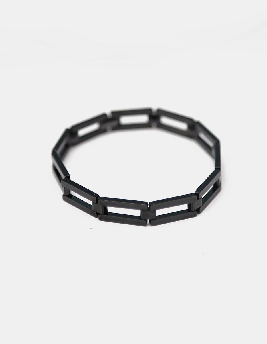 Pulsera de acero en baño tungsteno Nordic