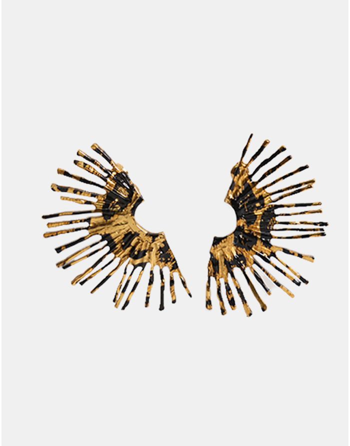 ARETES ANIMAL PRINT