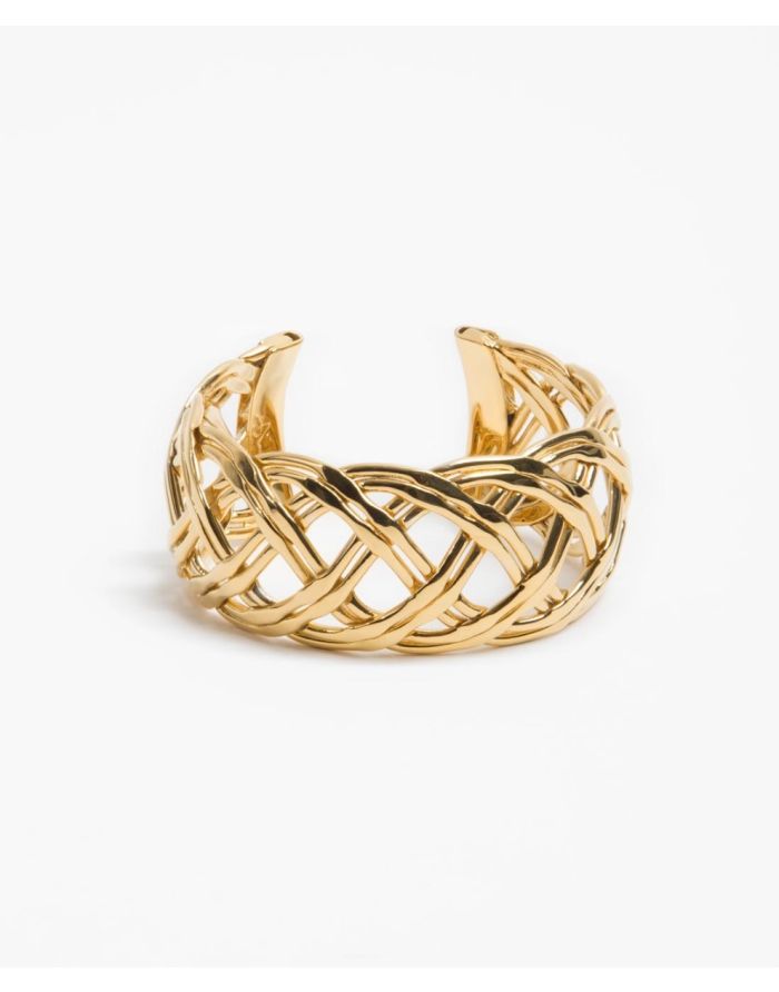 Calcuta Net Cuff Bracelet