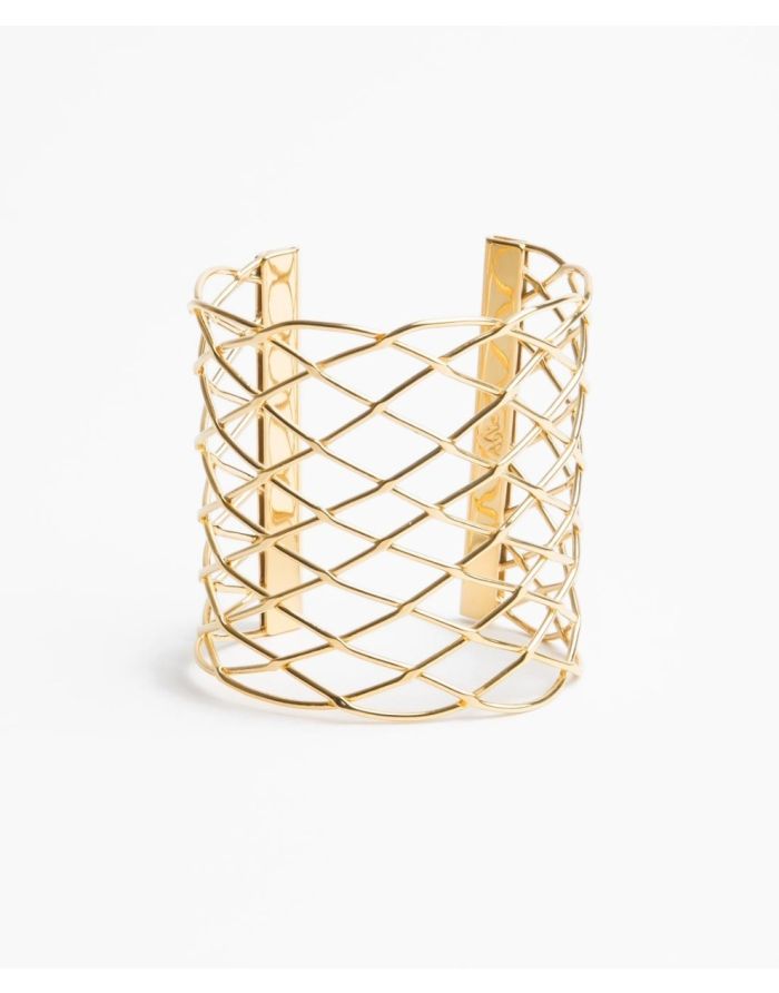 Calcuta Crisscross Cuff Bracelet