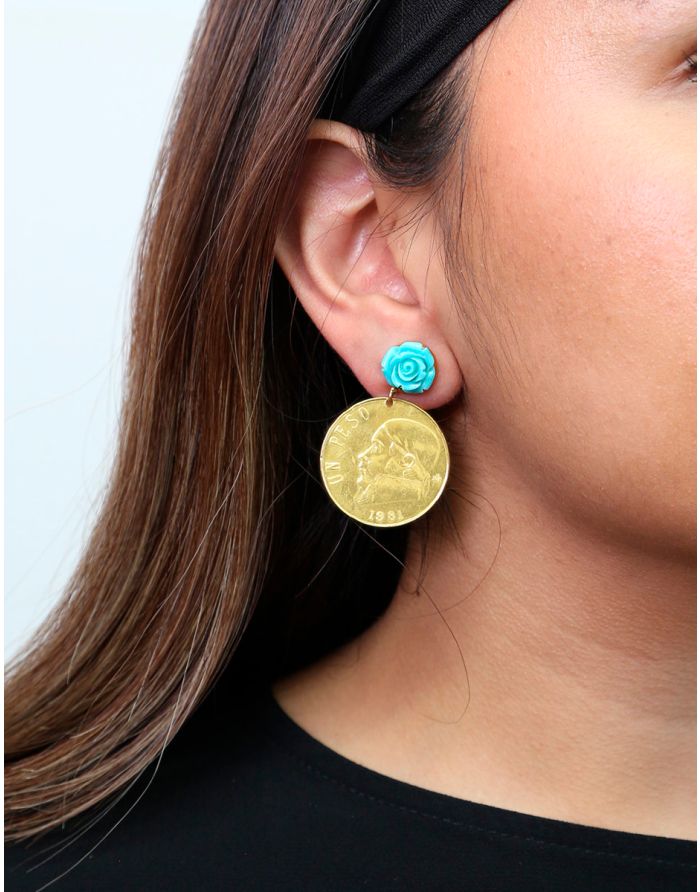 MEMORIAS ROSE DROP EARRINGS