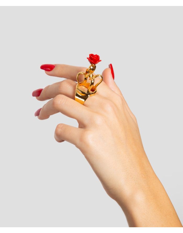 ANILLO REINA DE CORAZONES GLAM & ROCK