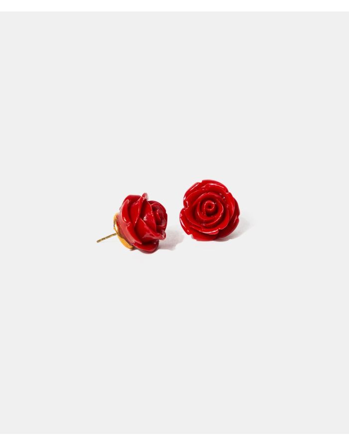 ARETES DE ROSAS