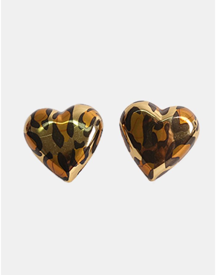 ARETES ANIMAL PRINT
