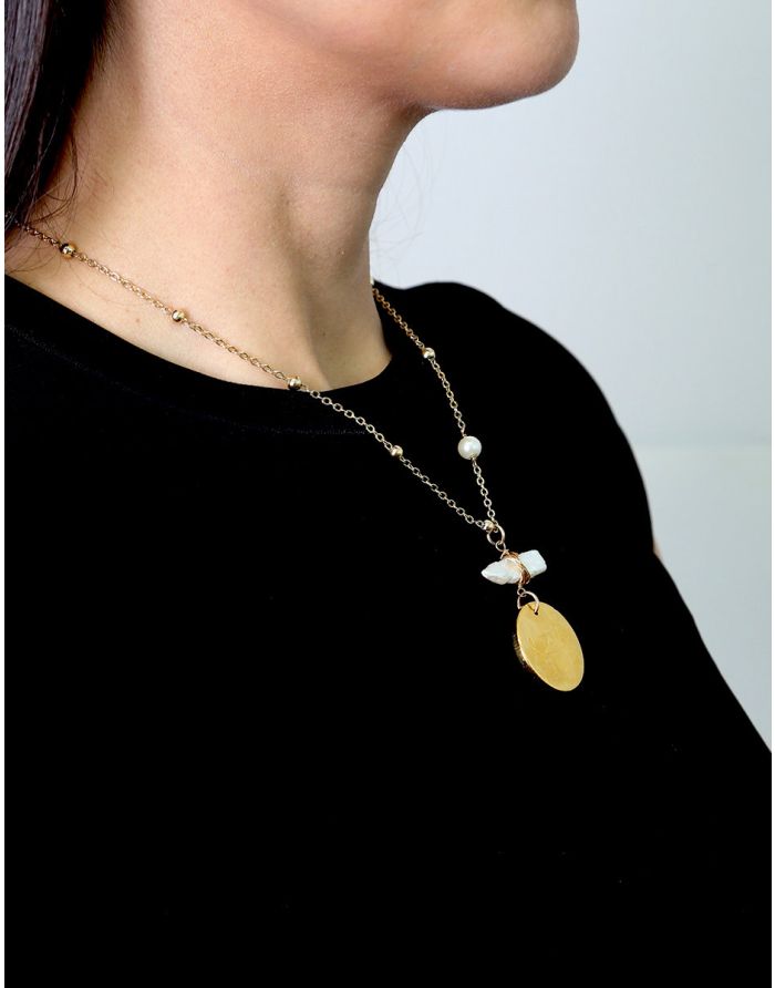 COLLAR CON DIJE DE MONEDA MEMORIAS