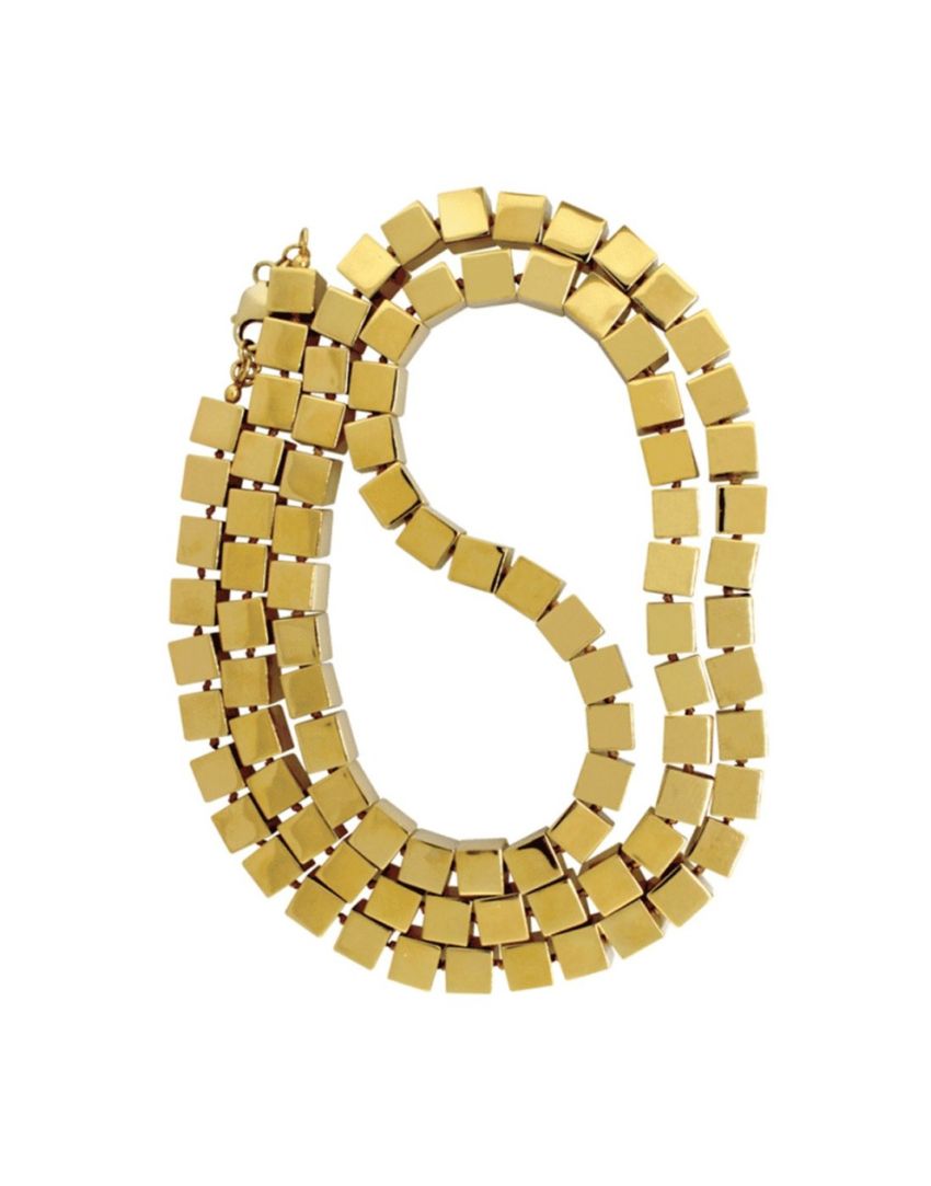 Mexican Geometry Opera Necklace