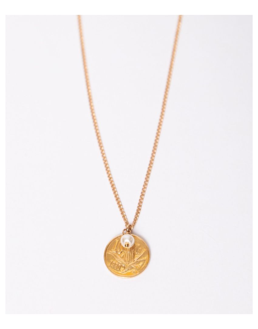 COLLAR CON DIJE DE MONEDA MEMORIAS