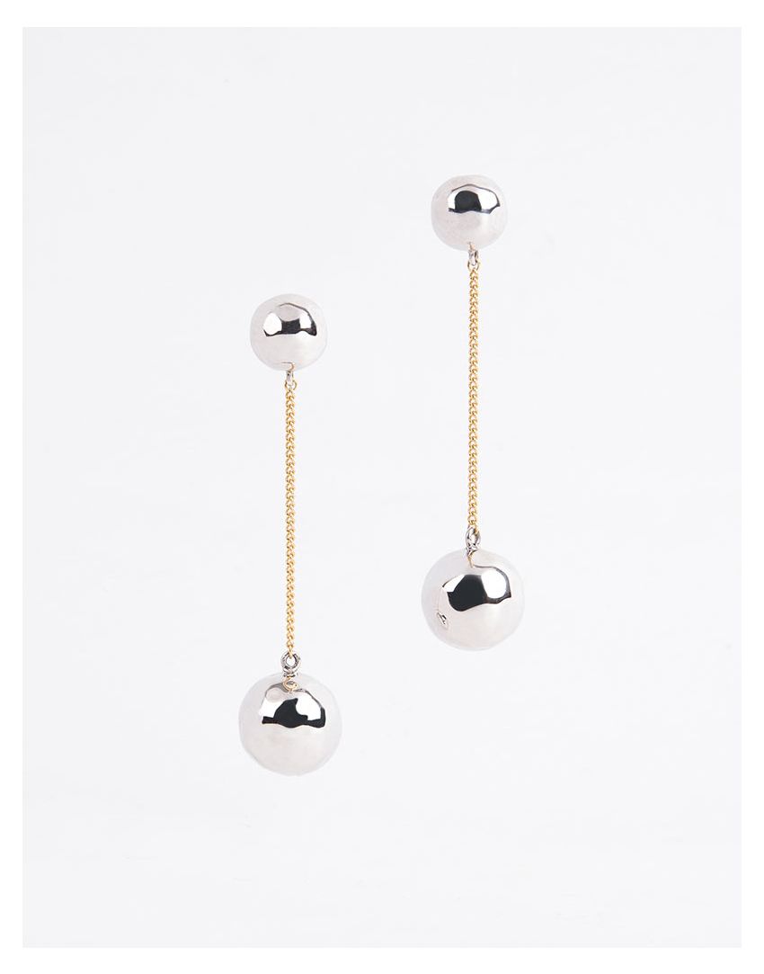 Aretes Reflectiond Bicolor