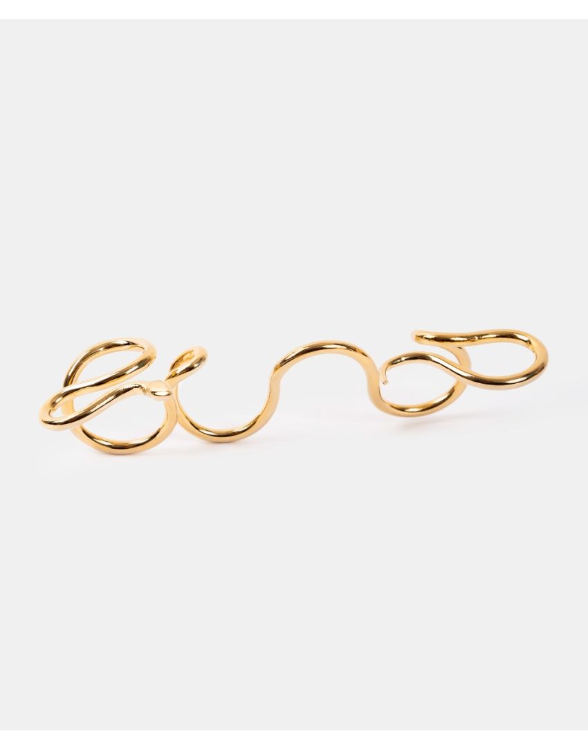 Anillo en Forma de Serpiente Lisa