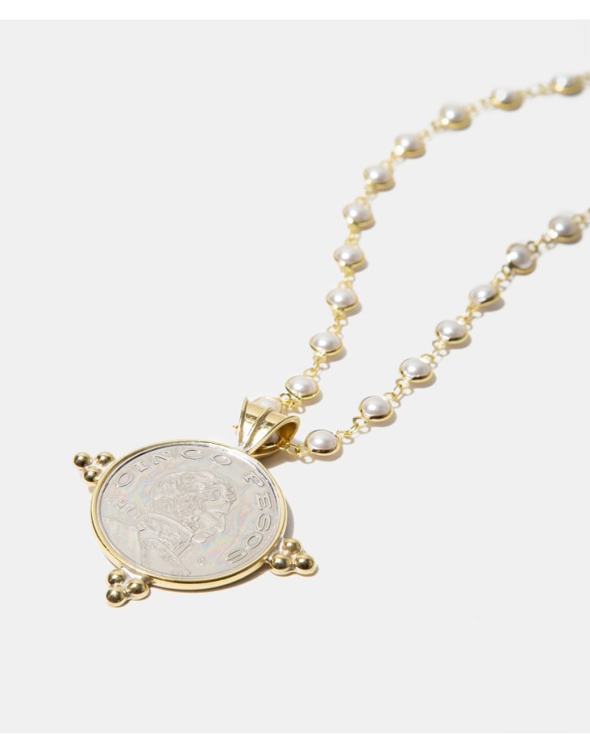 COLLAR LARGO CON DIJE MEMORIAS 