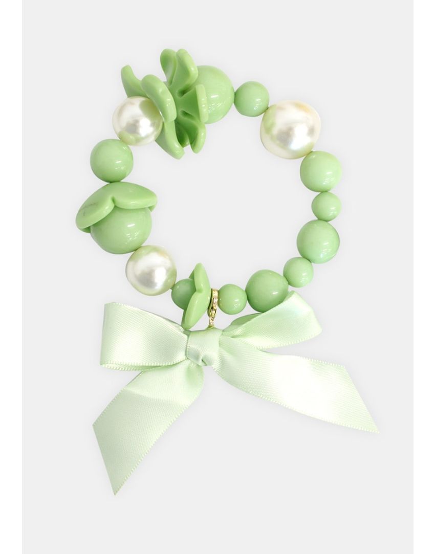 BRAZALETE VERDE FLOWER