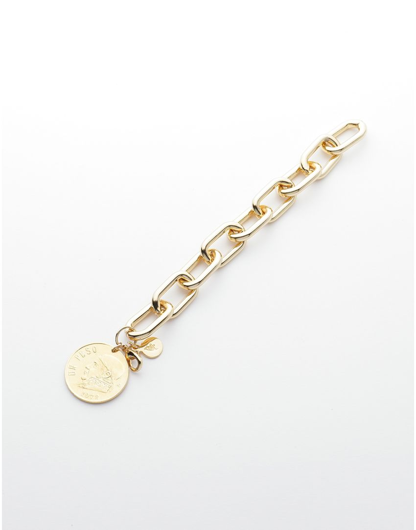 PULSERA MEMORIAS La estética de las monedas vintage crean piezas únicas